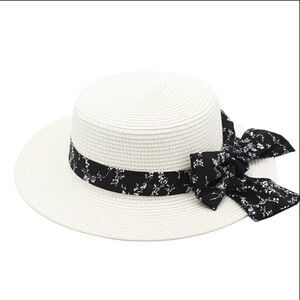 White Straw Hat